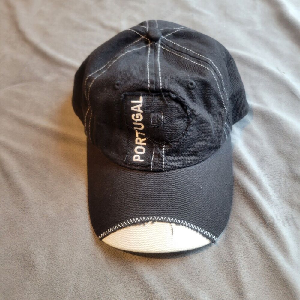Portugal Mens One Size Trucker Hat Black Lone Star State Adjustable Ball Cap